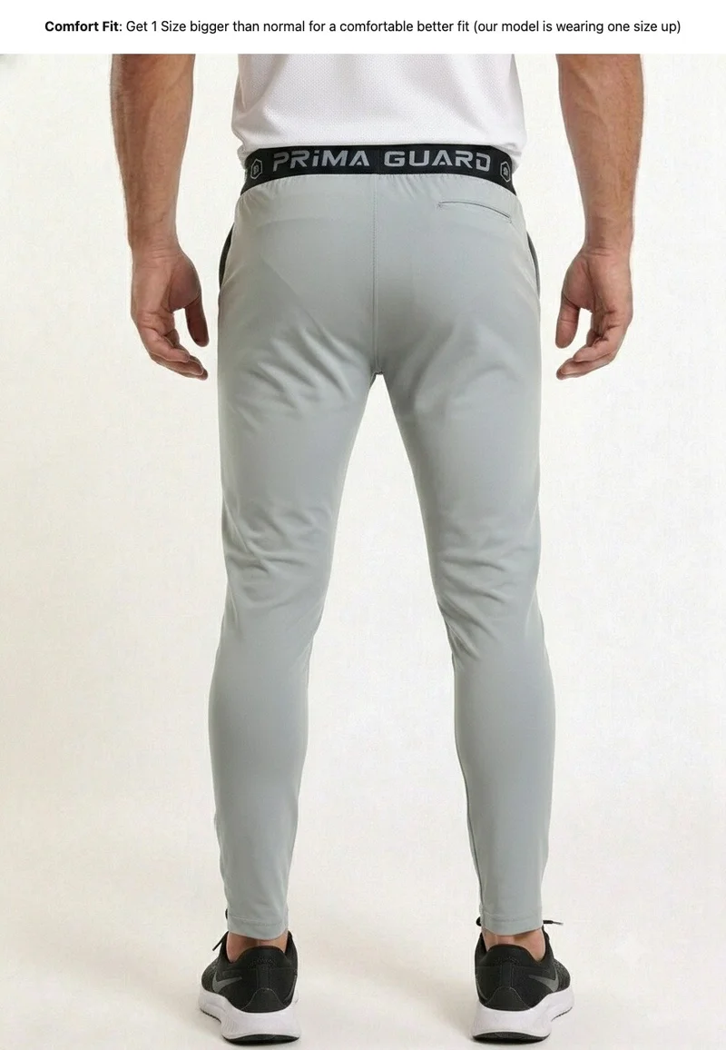 بريما إيس رجالي Compression Leggings عشاق الجيم بريميوم Grey