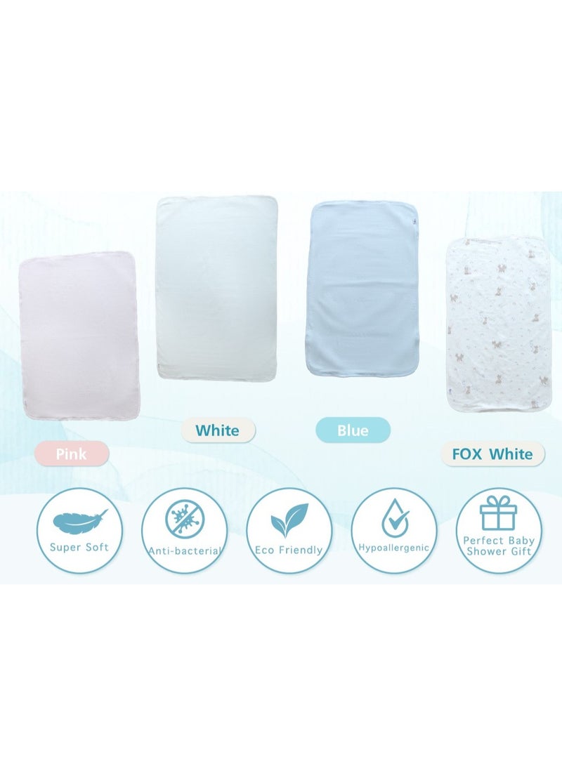بومة الثلج وسادة واقية من الخيزران مقاومة للماء من Snow Owl (مقاسات S/M/L) - لون أبيض، مقاس S - Image 3