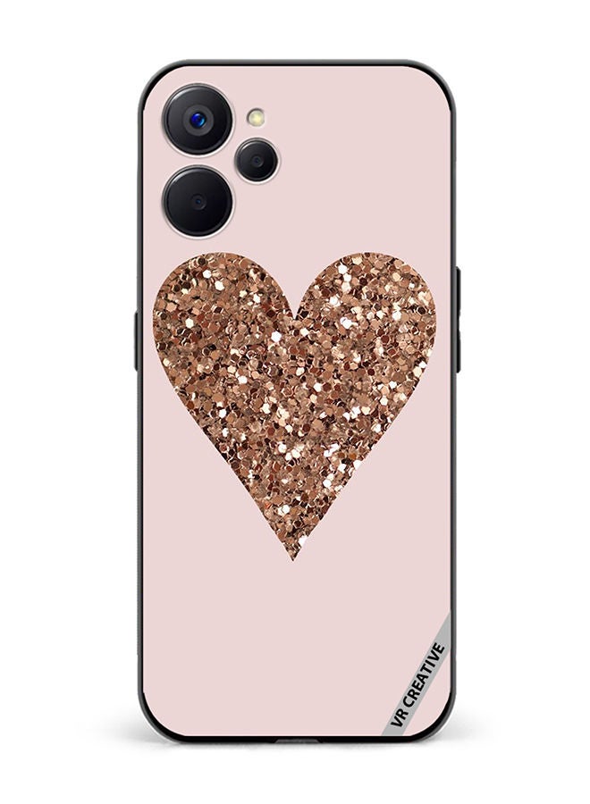 VR CREATIVE Protective Case Cover For Realme 10 5G Sparkling Love Design Multicolour - Image 1