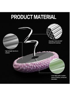 KASTWAVE 25 Pcs Bedskirt Pins, Upholstery Tacks, 0.8" Twist Pins Headliner Pins, Spiral Push Pins, Twist Pins Upholstery, for Bedskirts Slipcovers Armrest Covers and Upholstery, Black  - Image 3