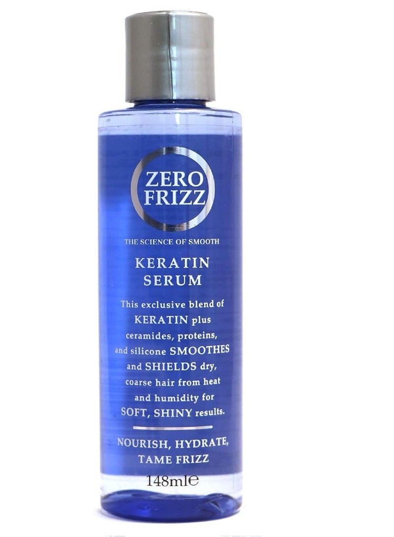 ZERO FRIZZ HAIR KERATIN SERUM 148 ML