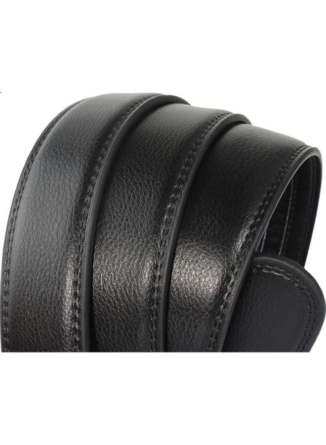 Jevi Men'S Leather Belt, No Buckle, Automatic Buckle, Waist Belt, Men'S Trouser Belt, Christmas Gift - Image 3
