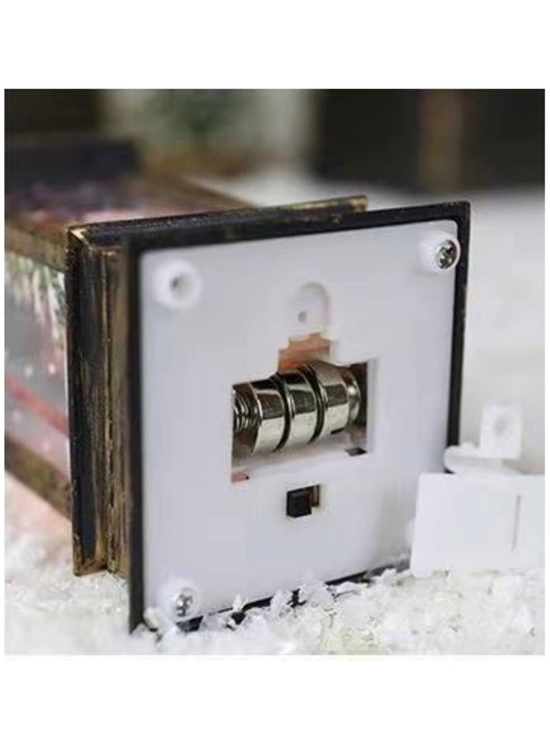 BLUE CORAL 12 Pcs Led Candles Tea Light Snowman Hanging Lanterns Decor Props Ornament Gifts Night Lamp White  - Image 4