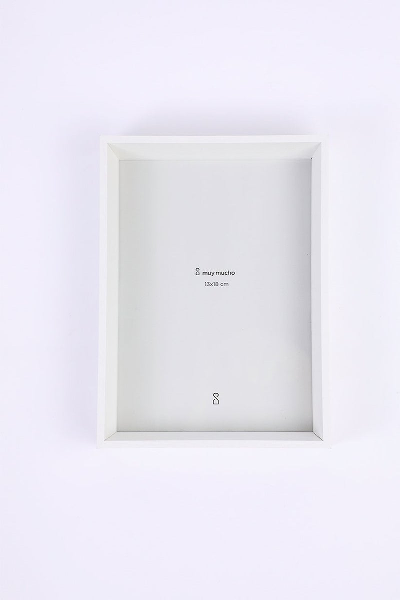 Muy Mucho Photo Frame 13 x 18 cm, White  - Image 1