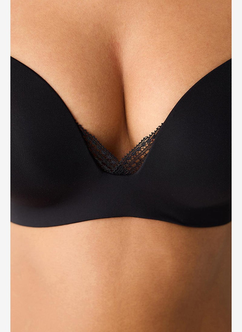 Penti Women Eliza Black Push Up Wired Padded Bra - Image 5