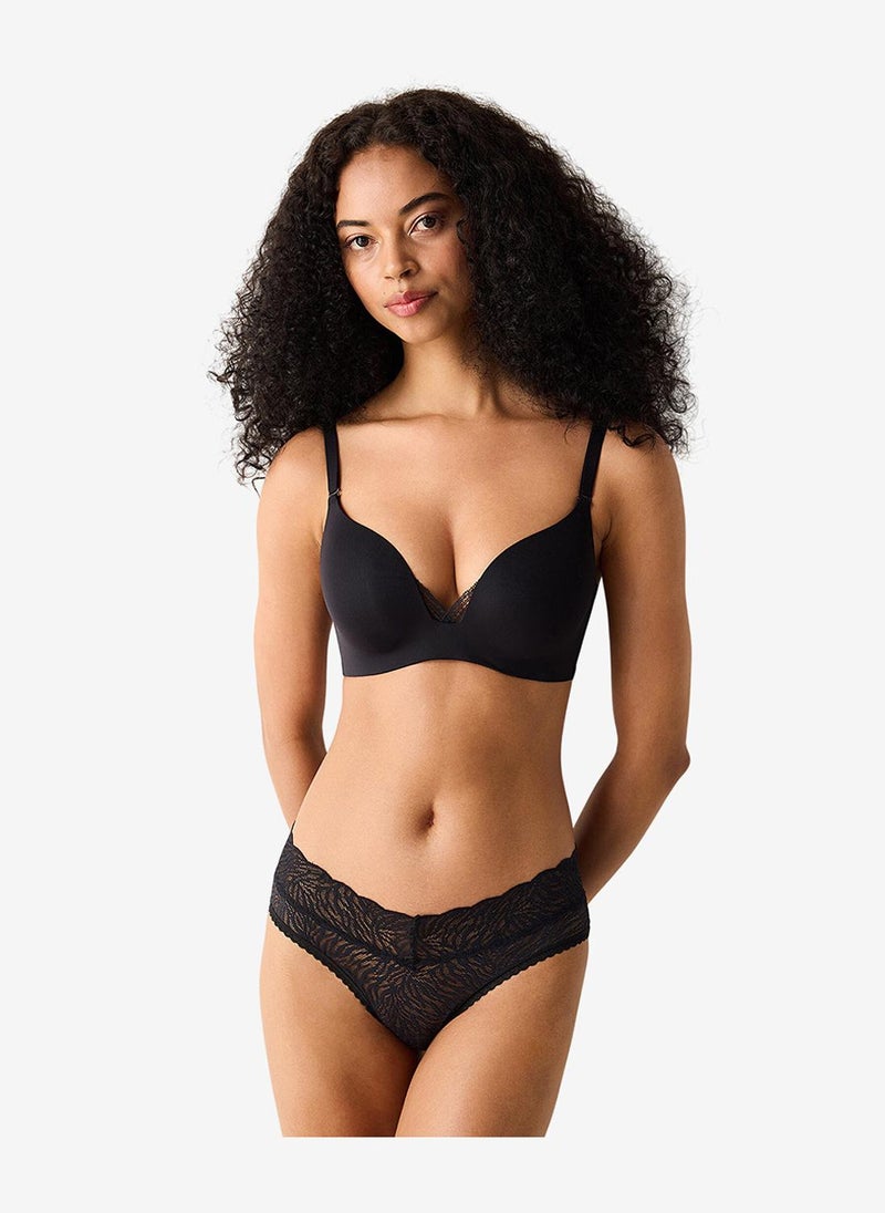 Penti Women Eliza Black Push Up Wired Padded Bra - Image 2