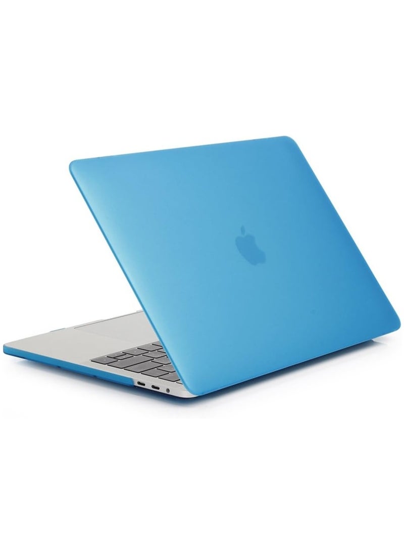 Generic - Hard Shell Case and Screen Protector Compatible with MacBook Pro 16-Inch Model: A2141 (MVVJ2xx/A, MVVK2xx/A, MVVL2xx/A, MVVM2xx/A) Retina Display with Touch Bar Touch ID, Sky Blue - Image 1