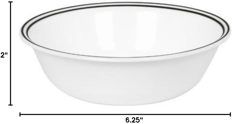 Corelle Livingware 18 oz City Block Soup  Cereal Bowl Set of 6 - Image 2