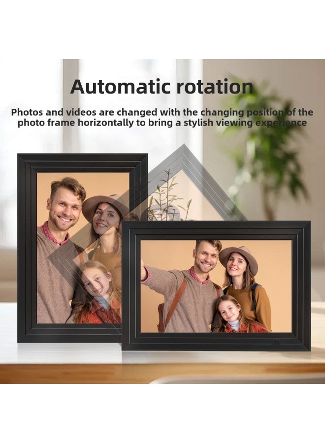 Uhale System 10 Inch Smart WiFi Touch Cloud Photo Frame Digital Photo Frame Electronic Direct Sales-Color:1+32g White Frameo Software - Image 4