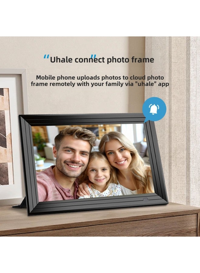 Uhale System 10 Inch Smart WiFi Touch Cloud Photo Frame Digital Photo Frame Electronic Direct Sales-Color:1+32g White Frameo Software - Image 3