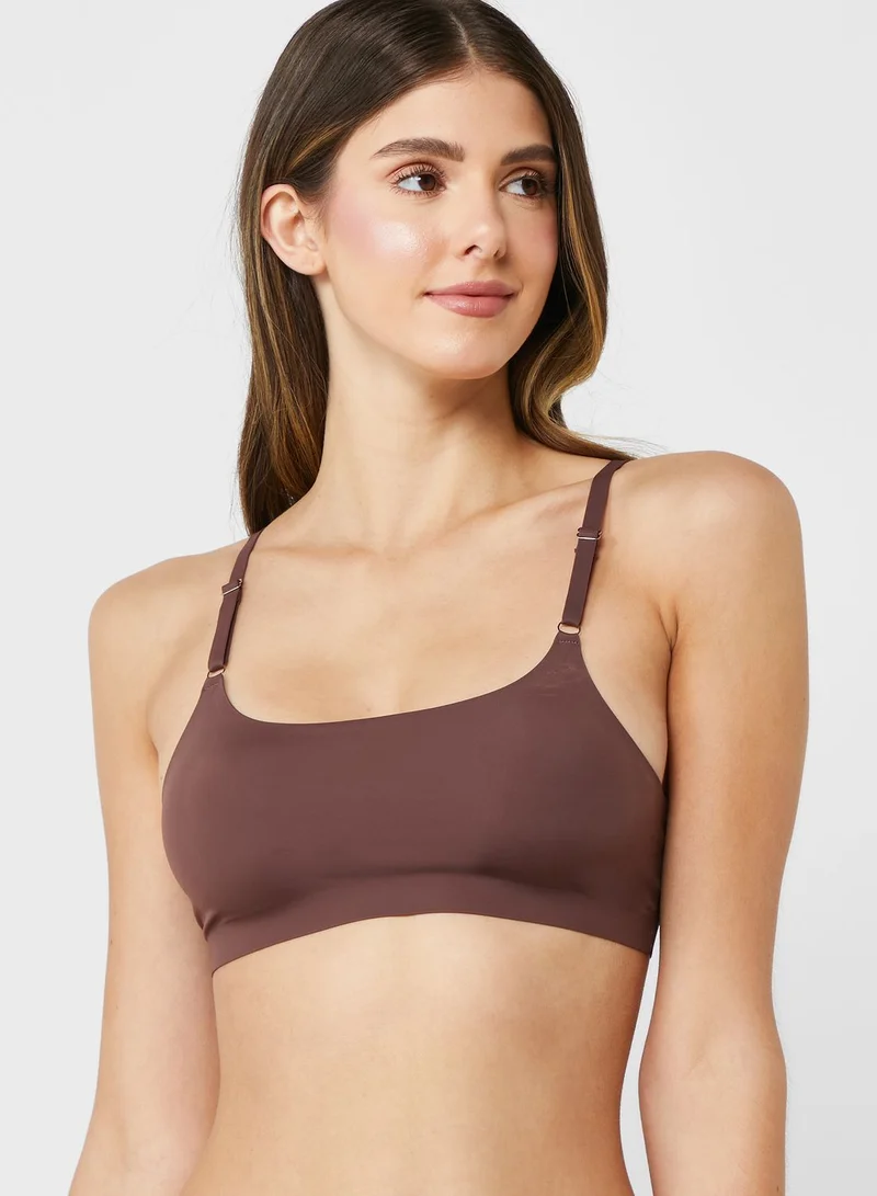 Ginger 3 Pack Seamless Cropped Bra & Thong Set