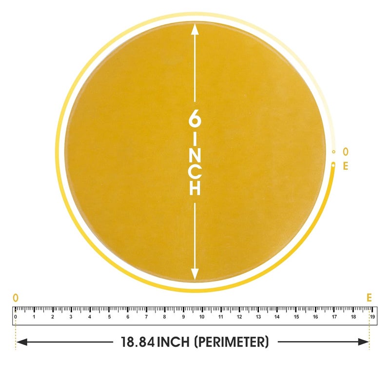 S SATC PSA Discs 6 Inch Sanding Disc 100 PCS Sanding Discs Self Stick 600 Grit Premium Aluminum Oxide Grain - Image 2