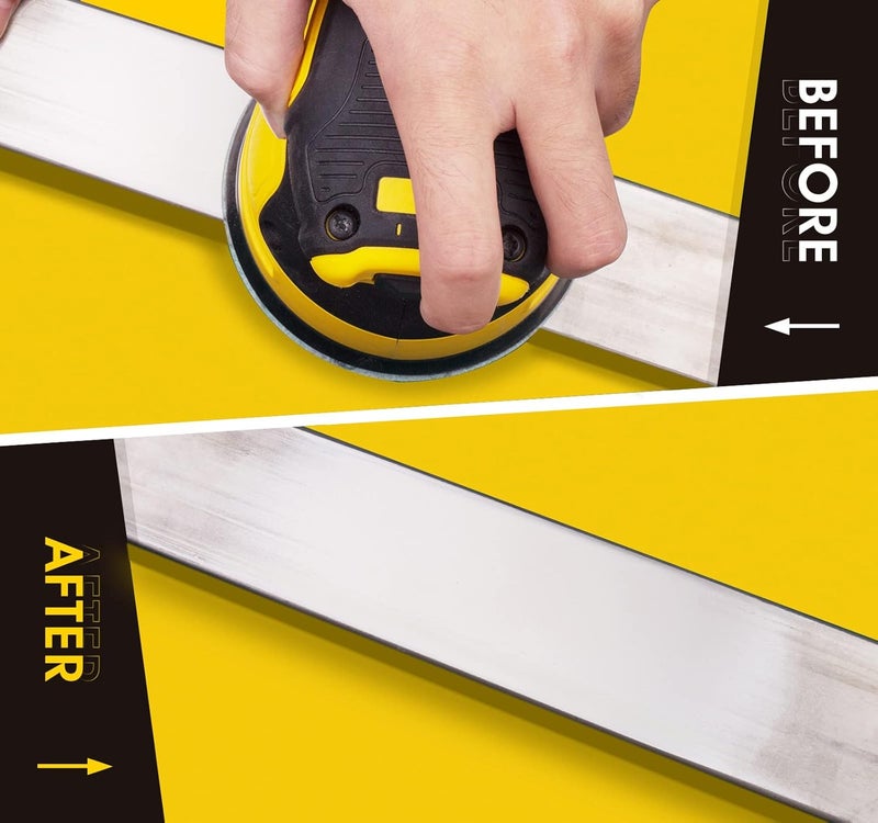 S SATC PSA Discs 6 Inch Sanding Disc 100 PCS Sanding Discs Self Stick 600 Grit Premium Aluminum Oxide Grain - Image 4