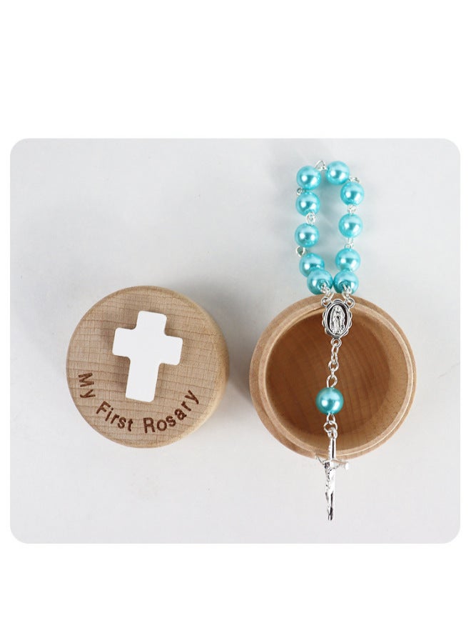Furun Deciduous Teeth Box Boy Girl Teeth Fetal Hair Umbilical Cord Collection Commemorative Box Animal Hair Cross Jewelry Box - Image 1
