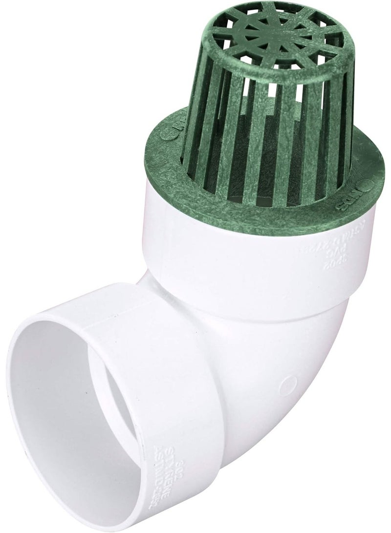 NDS شبكة أتروم NDS 70* 3 إنش، تتصل بأنابيب ومرفقات تصريف 3 إنش، للحدائق الصغيرة، تنسيق الحدائق والأفنية، بلاستيك، أخضر - Image 4