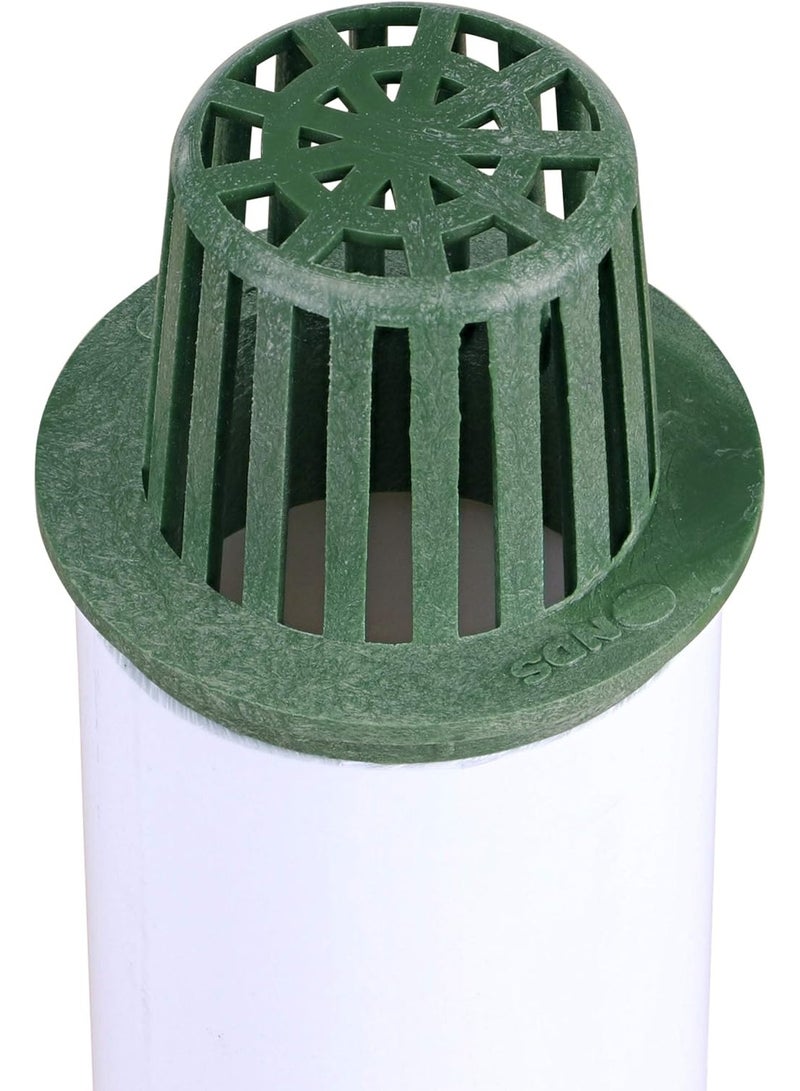 NDS شبكة أتروم NDS 70* 3 إنش، تتصل بأنابيب ومرفقات تصريف 3 إنش، للحدائق الصغيرة، تنسيق الحدائق والأفنية، بلاستيك، أخضر - Image 1