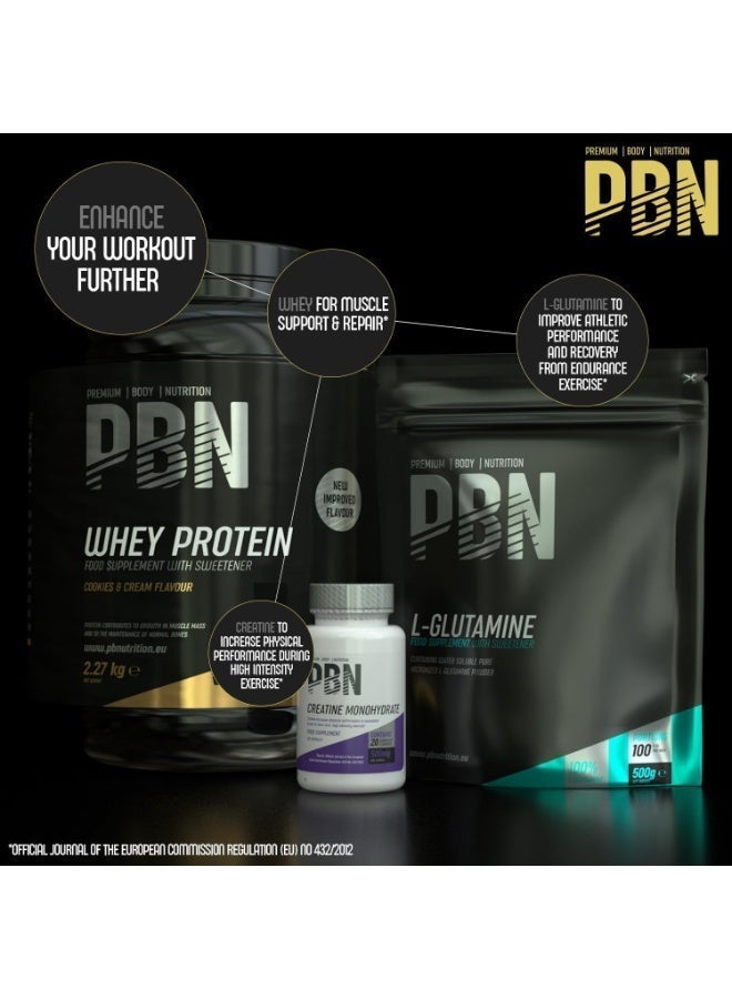 Premium Body Nutrition Whey Protein 2.27kg Cookies & Cream Jar Improved Flavour - Image 4