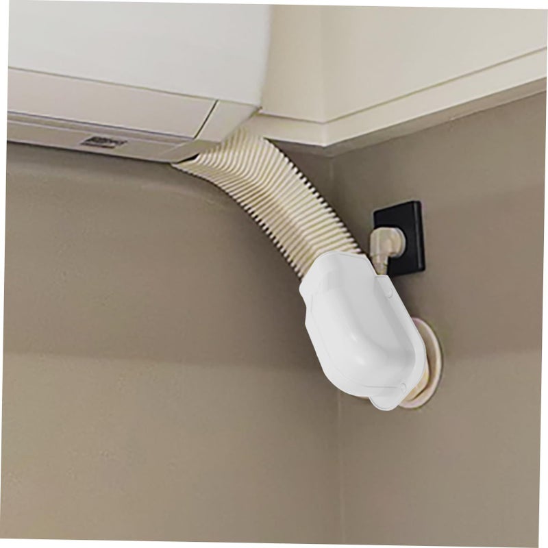 2 Pack AC Pipe Line Cover Easy Install Decorative Protector - Image 3