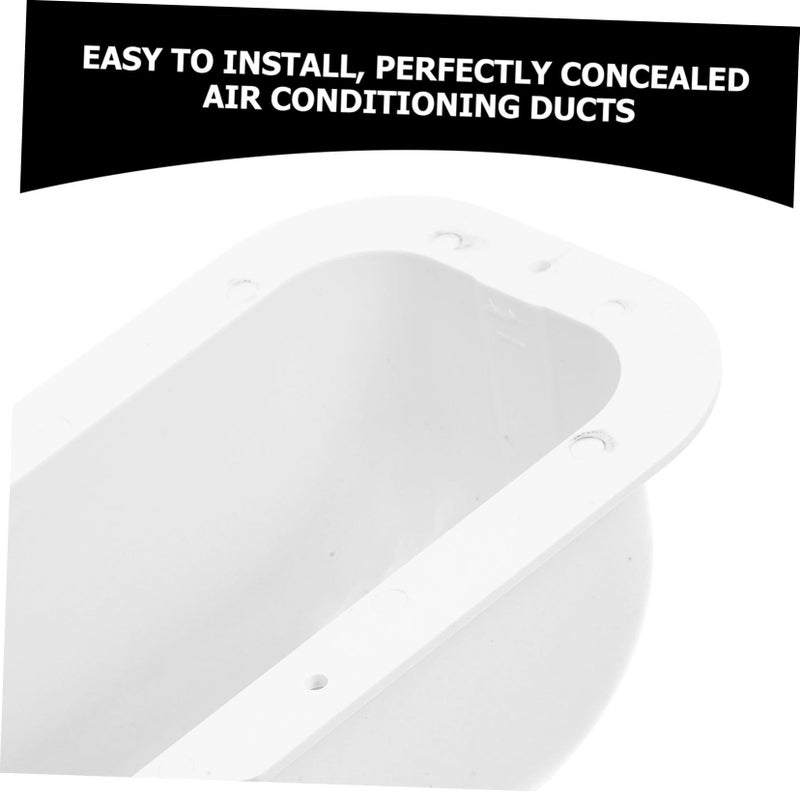 2 Pack AC Pipe Line Cover Easy Install Decorative Protector - Image 5