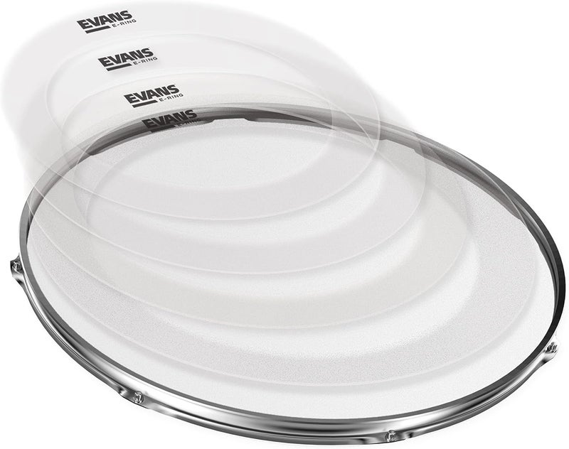 Evans E-Ring Pack for Drums - Rock Sizes 10, 12, 14, 16 - Image 1