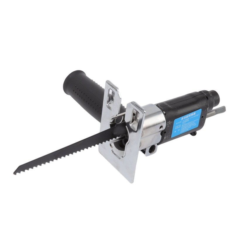 Electric Reciprocating Saw: 800~2000 RPM Variable Speed - Lock Button For Speed Locking Portable Handheld Saw With Non-Slip Shock-Absorbing Grip, Easy Blade Replacement for Wood Cutting Projects - Image 2