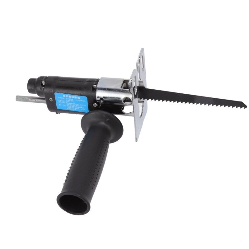 Electric Reciprocating Saw: 800~2000 RPM Variable Speed - Lock Button For Speed Locking Portable Handheld Saw With Non-Slip Shock-Absorbing Grip, Easy Blade Replacement for Wood Cutting Projects - Image 4
