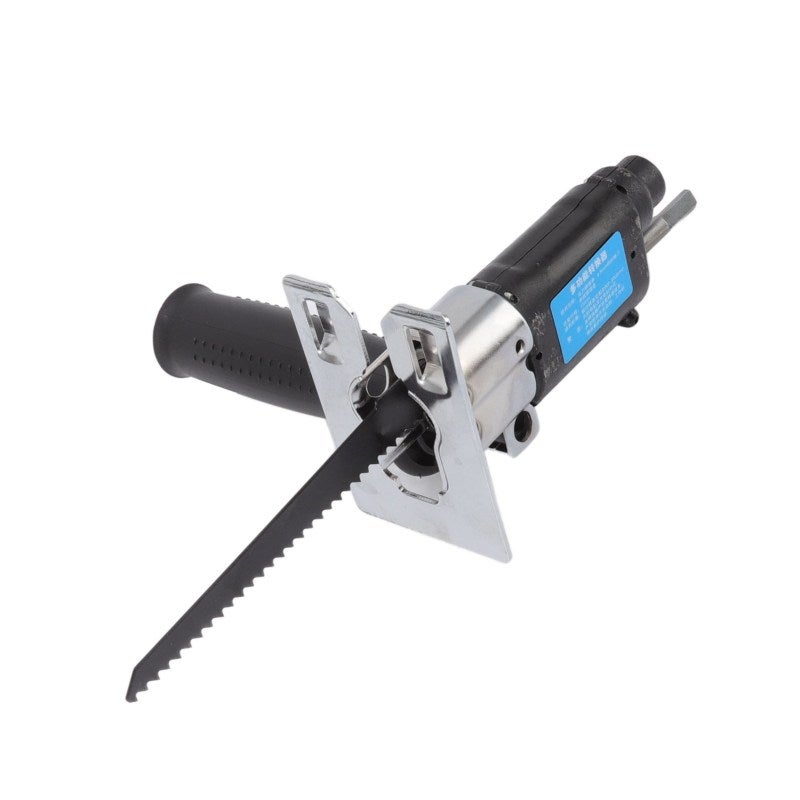 Electric Reciprocating Saw: 800~2000 RPM Variable Speed - Lock Button For Speed Locking Portable Handheld Saw With Non-Slip Shock-Absorbing Grip, Easy Blade Replacement for Wood Cutting Projects - Image 5