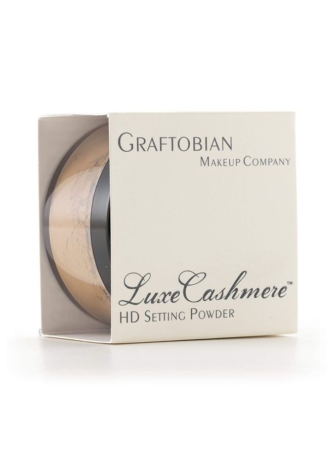Graftobian HD LuxeCashmere Setting Powder - Pecan Pie (0.7 oz)