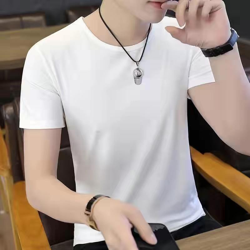 Mens Loose Sports Tank Top Summer Sleeveless T-Shirt White short sleeve 
