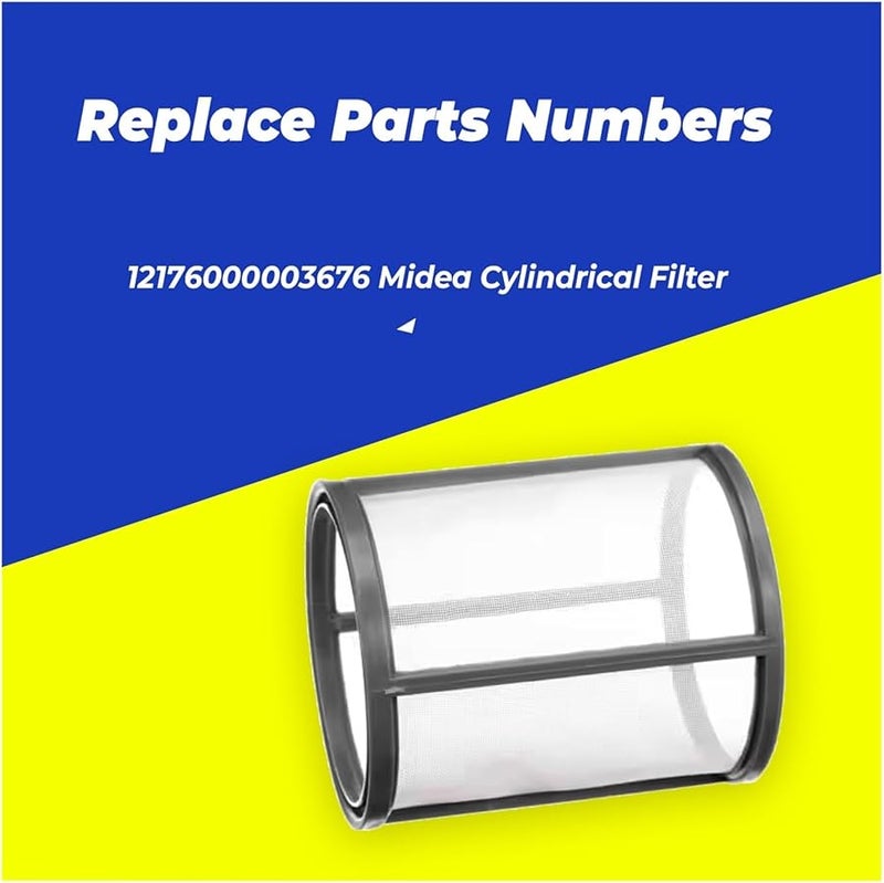 Universal Midea Dishwasher Cylindrical Filter Replacement Compatible For Multiple Models - Image 3
