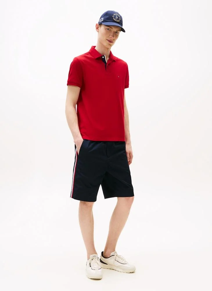 TOMMY HILFIGER Americana Cotton Short Sleeve Polo
