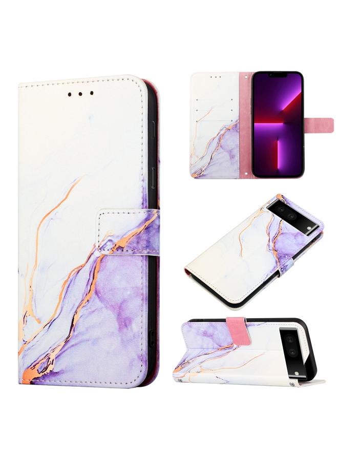 Green Tiger Case For Google Pixel 7 Pro 5G PT003 Marble Pattern Flip Leather Phone Case - Image 1