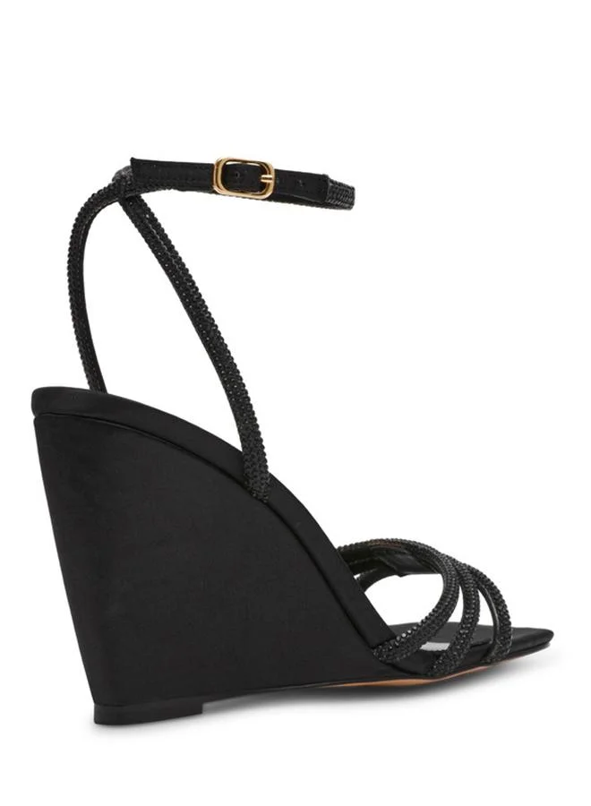 Steve Madden Aubri Black Women's Heel Sandals