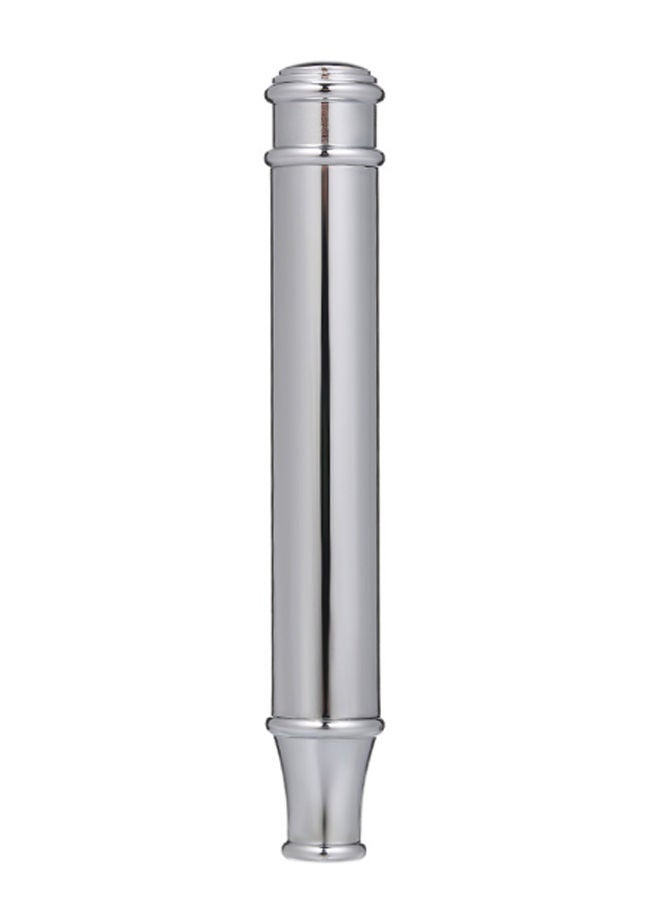 NIBEMINENT Mini Short Razor Handle Silver 9 x 1.4cm  - Image 1