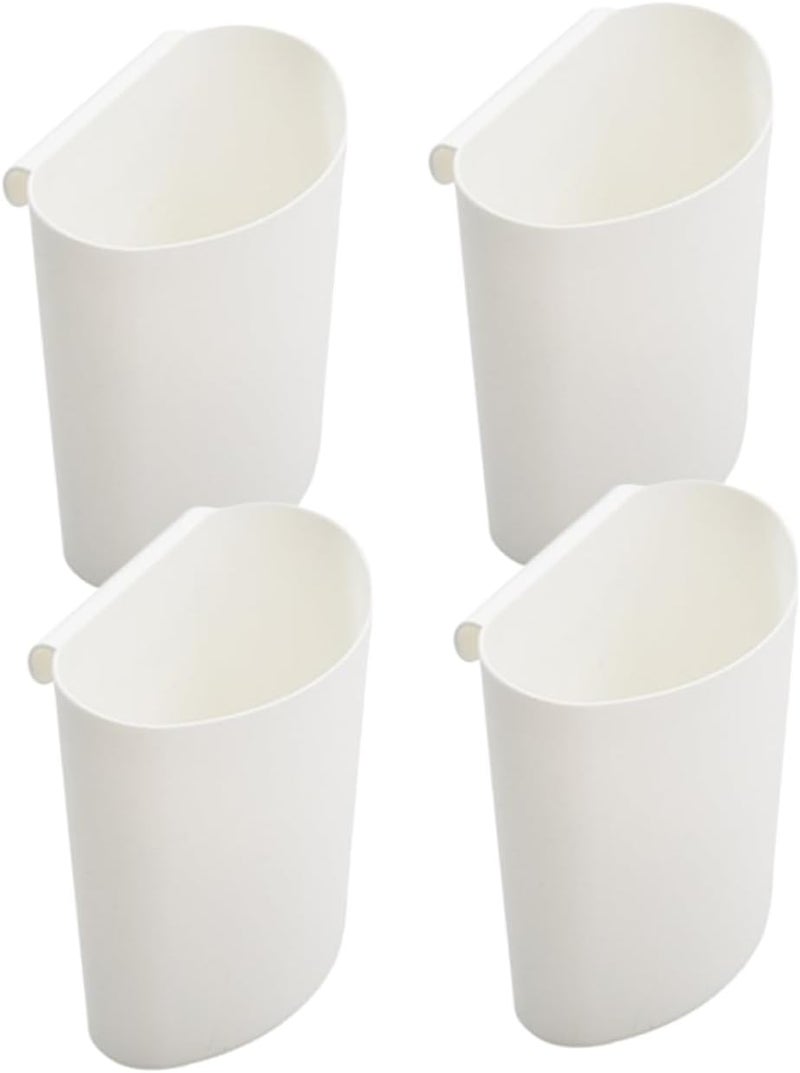Gatuida 4Pcs Cart Hanging Baskets Multi-purpose Portable Storage Buckets for Beauty Salon Trolleys and Home Organization - Image 1