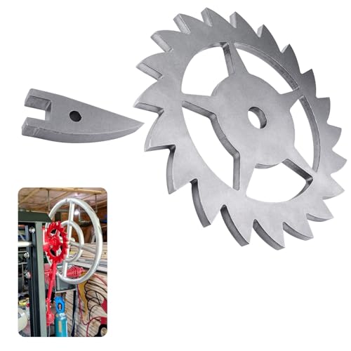 WFCYX Ratchet & Paw Gear Fit for Santa Maria Grill, Suitable for Any 1/2" Round bar or Square tubing for The Handle Assembly, and LavaLock Spring Handles, 1 Pcs - Image 1