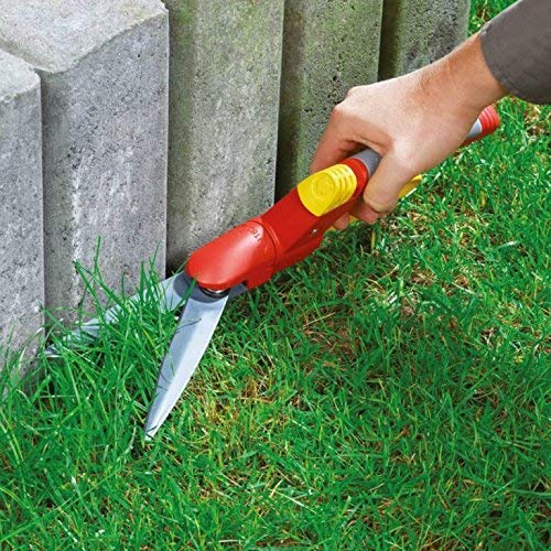 FIELDSTAR Wolfgarten Steel Manual Grass Trimmer for Cutting Lawn Edges (Red, Grass Shear RI-LL) - Image 3