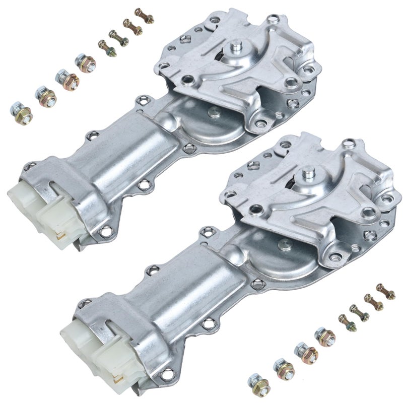 Power Window Lift Motor Rear Front Left and Right 2PCS Compatible with 19851998 Chevy Blazer Camaro Caprice Cavalier GMC Cadillac Buick Oldsmobile Pontiac Driver and Passenger Replace 742150