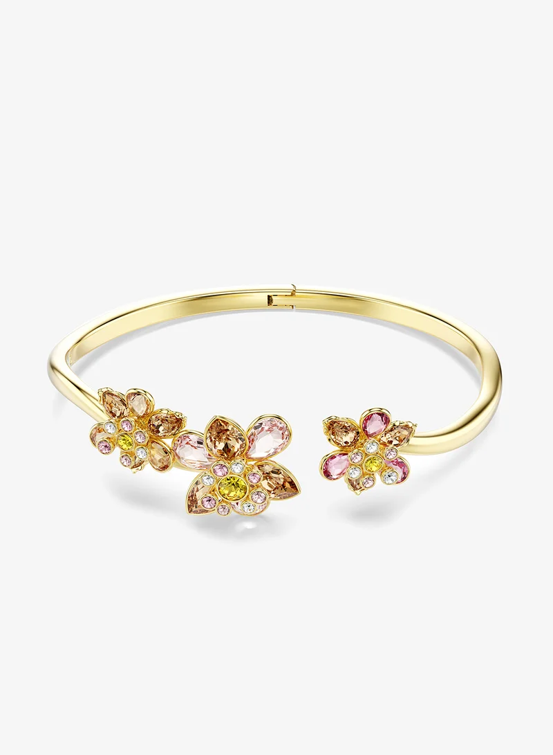 Idyllia Flower Bangle Bracelet