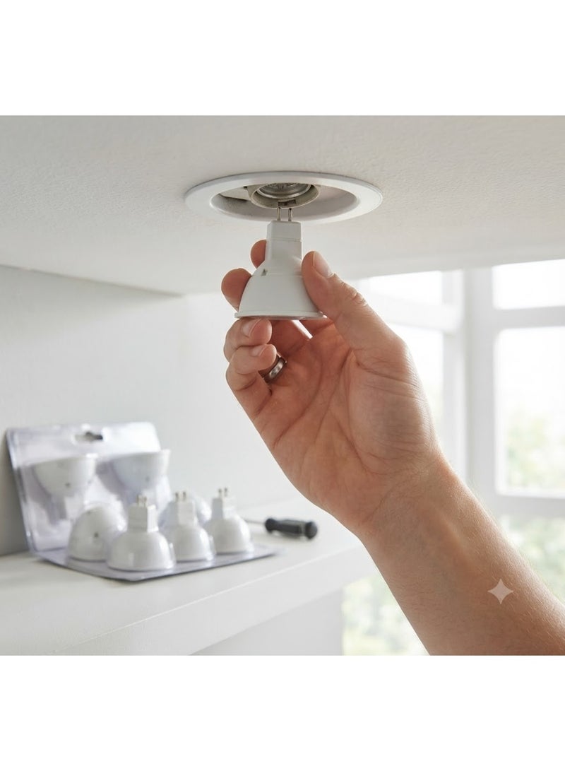 ار ار RR الإضاءة LED بقعة ضوء السقف موفر للطاقة صفر بقعة مصباح الأشعة فوق البنفسجية مع التجويف العالي MR16 / GU5.3 5.5W 230VAC للداخلية المنزل والمكتب ضوء النهار - Image 3