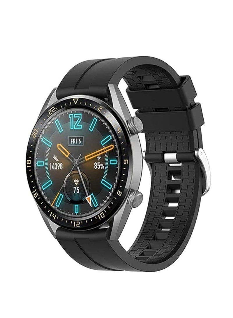 Silicone Buckle Bands 20MM Strap For Samsung Gear Sport/Watch 4/Watch 5/Watch 5 Pro/S2 classic/active 2 40mm 44mm/Amazfit GTS 3/4/4 Mini/Bip 3/Pro/GTS 2 mini/GTS 2e/Bip U - Image 4