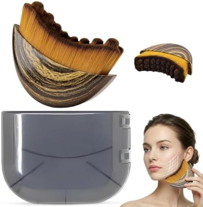 Lymphatic Contour Face Brush for Jawline Sculpting & Facial Relaxation - Image 3