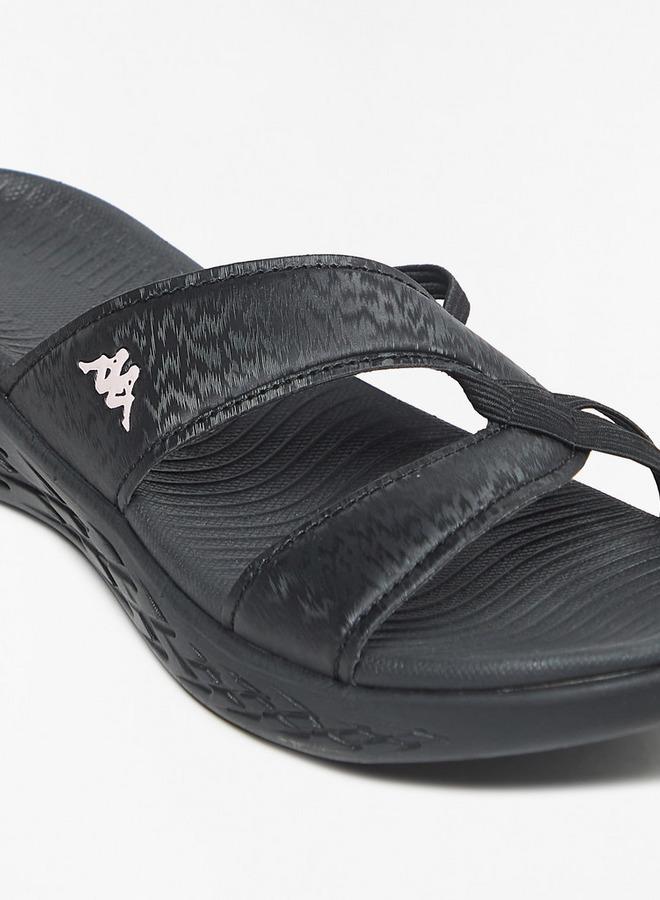Kappa Women'S Slip-On Cross Strap Slides - Image 5