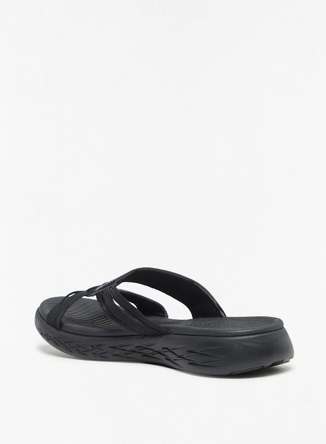 Kappa Women'S Slip-On Cross Strap Slides - Image 2
