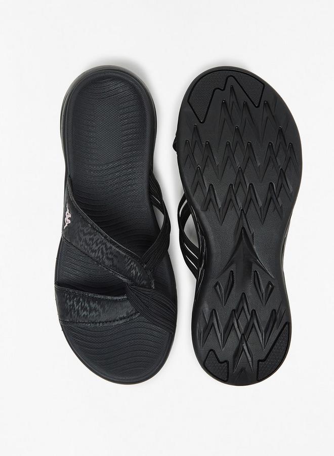 Kappa Women'S Slip-On Cross Strap Slides - Image 4