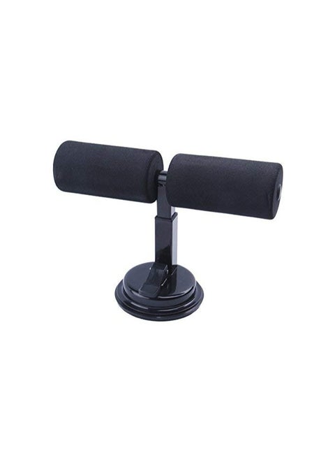 Sit-Ups and Push-Ups Assistant Device Lose Weight Gym Workout Abdominal Curl Exercise, Adjustable Self-Suction Sit Up Assistant Equipment