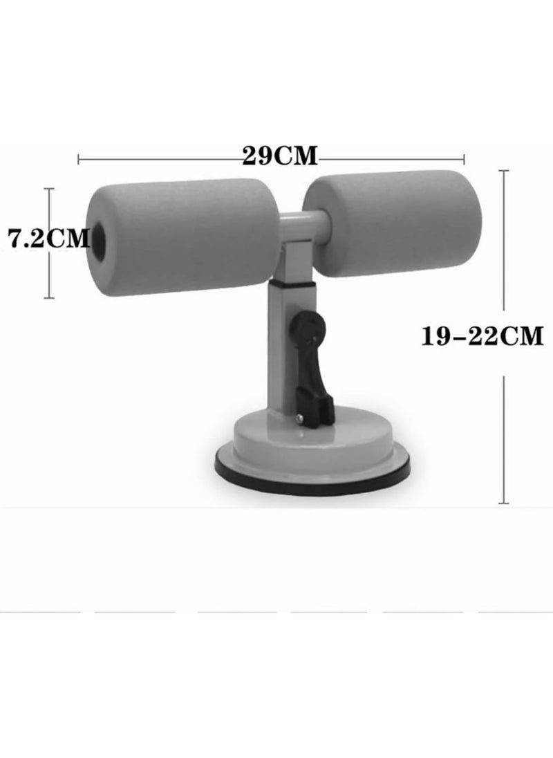 Generic - Sit-Ups and Push-Ups Assistant Device Lose Weight Gym Workout Abdominal Curl Exercise, Adjustable Self-Suction Sit Up Assistant Equipment - Image 1