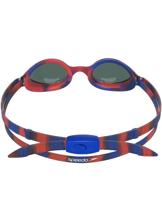Speedo Speedo Hyper Flyer Mirror Swimming Goggles - Unisex, Navy - Premium Goggles for Performance, Durability and Everyday Use - Image 2