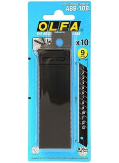 OLFA Olfa Abb-10B - Pack De 10 Cuchillas Troceables 9 Mm Negras  - Image 4