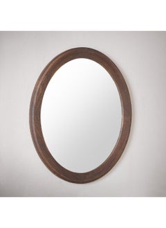 Inez Wood Frame Oval Mirror 69 x 2.5 x 59 cm